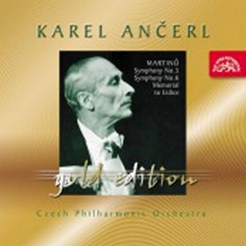 Martinů Bohuslav: CD Gold Edition 34 - Martinů - Symfonie č. 5 a 6 (Symf. fantazie), Památník