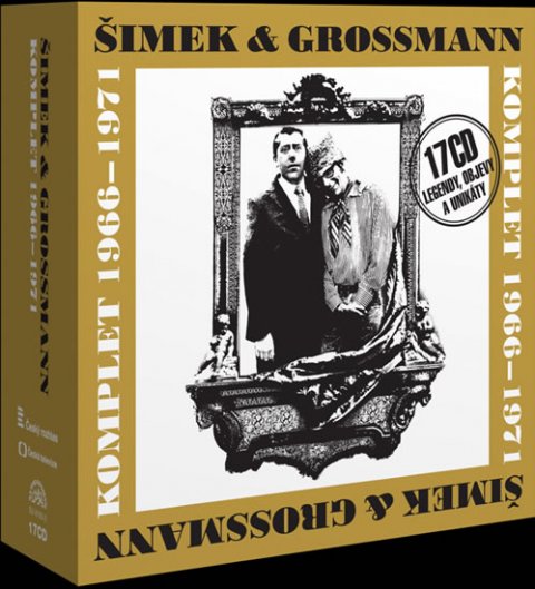 Grossmann Jiří, Šimek Miloslav,: Šimek a Grossmann- komplet 1966-71 -17CD Grossmann Jiří, Šimek Miloslav,: Šimek a Grossmann- komplet 1966-71 -17CD