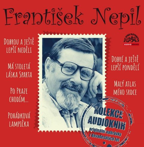 Nepil František: Kolekce audioknih originální nahrávky z devadesátých let - CDmp3