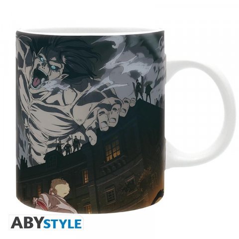 neuveden: Attack on Titan keramický hrnek 320 ml - Season 4 vizuál