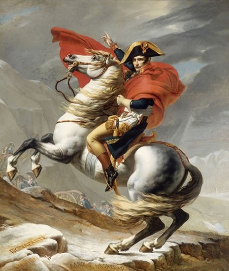 neuveden: David Jacques Louis: Napoleon přechází Alpy - Puzzle/1500 dílků