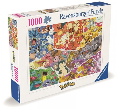 neuveden: Puzzle Pokémon 1000 dílků