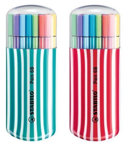 neuveden: Fixa STABILO Pen 68 sada 20 ks Zebrui