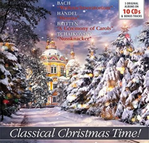 Různí interpreti: Classical Christmas Time - 10 CD