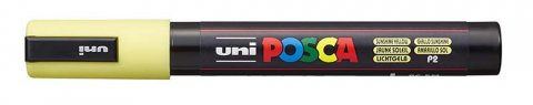 neuveden: POSCA akrylový popisovač - světle žlutý 2,5 mm