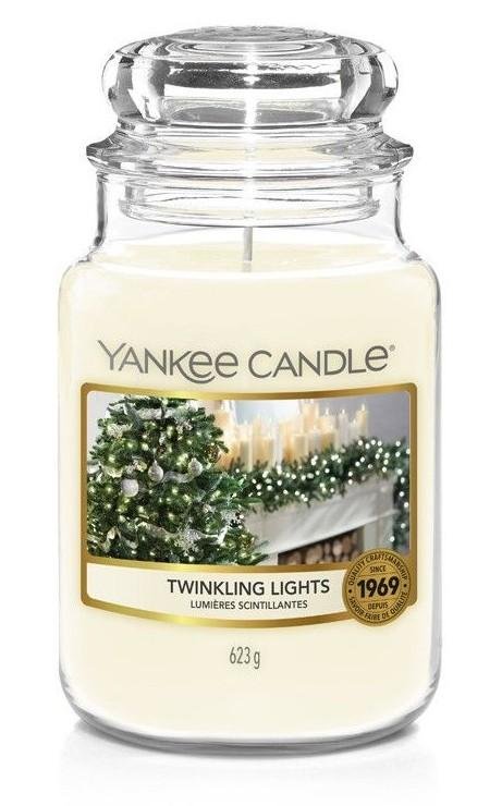 neuveden: YANKEE CANDLE Twinkling Lights svíčka 623g