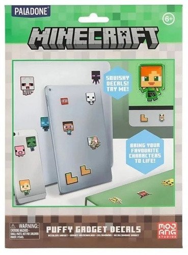 neuveden: Samolepky Minecraft 3D
