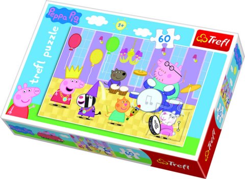 neuveden: Trefl Puzzle Peppa Pig - Na plese / 60 dílků