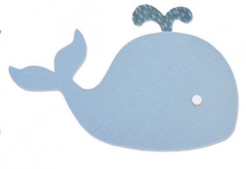 neuveden: SIZZIX Bigz vyřezávací šablona - Velryba neuveden: SIZZIX Bigz vyřezávací šablona - Velryba