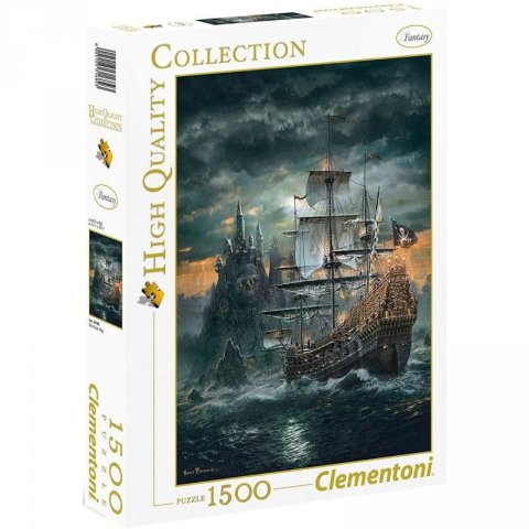 neuveden: Puzzle Pirátská loď 1500 dílků