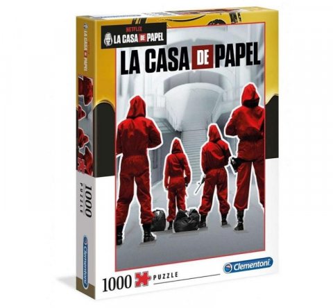 neuveden: Clementoni Puzzle - La casa de papel 1000 dílků