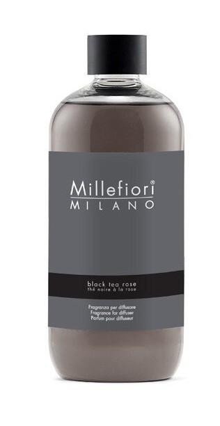 neuveden: Millefiori Milano Black Tea Rose / náplň do difuzéru 500ml