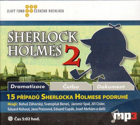 Doyle Arthur Conan: 15 případů Sherlocka Holmese II. - CD