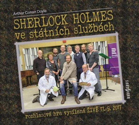Doyle Arthur Conan: Sherlock Holmes ve státních službách - CDmp3 Doyle Arthur Conan: Sherlock Holmes ve státních službách - CDmp3