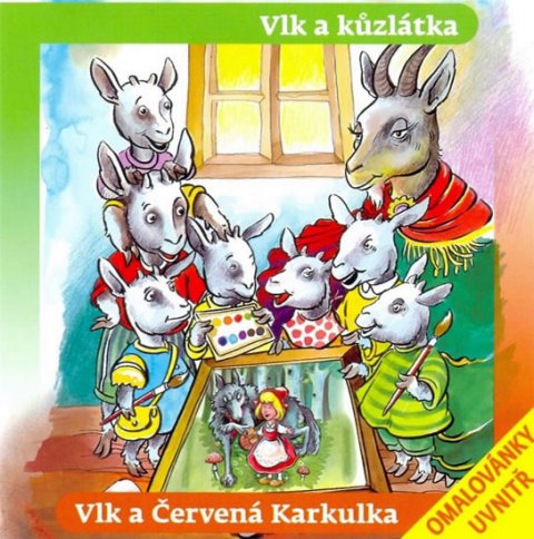neuveden: Vlk a kůzlátka, Vlk a Červená Karkulka - CD