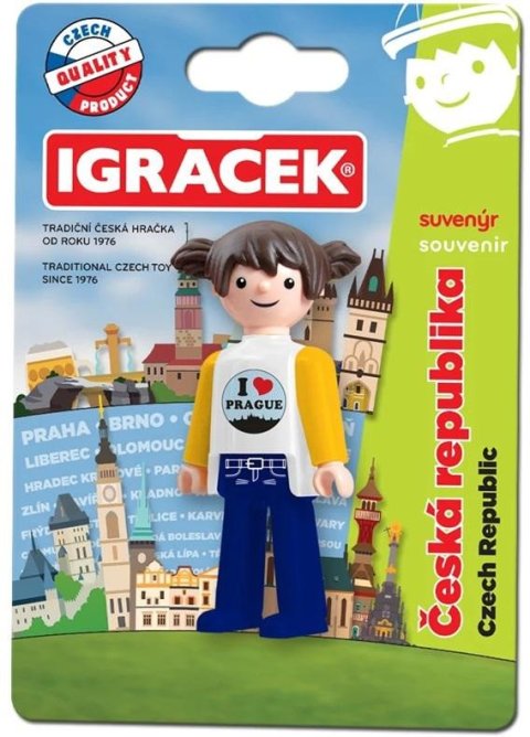 neuveden: Igráček Suvenýr I love Prague - figurka neuveden: Igráček Suvenýr I love Prague - figurka
