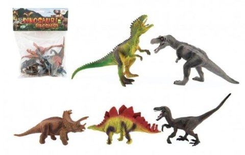 neuveden: Dinosaurus plast 15-18 cm/5 ks