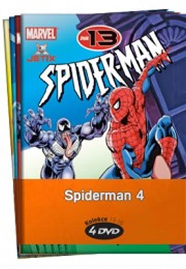 neuveden: Spiderman 4. - kolekce 4 DVD