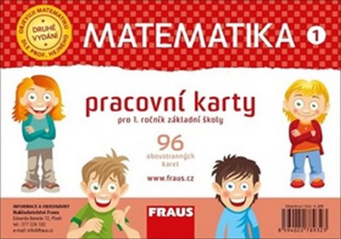 Michnová Jitka: Matematika 1 - Pracovní karty pro 1. ročník ZŠ