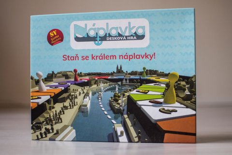 kolektiv autorů: Náplavka - Staň se králem náplavky - Desková hra