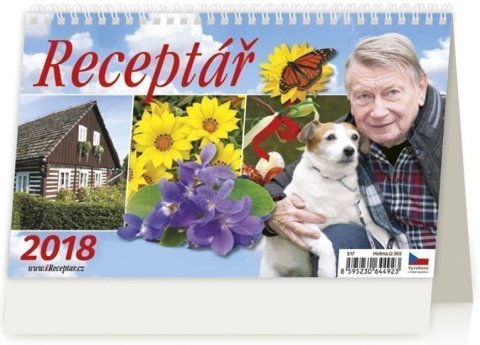 neuveden: Kalendář stolní 2018 - Receptář