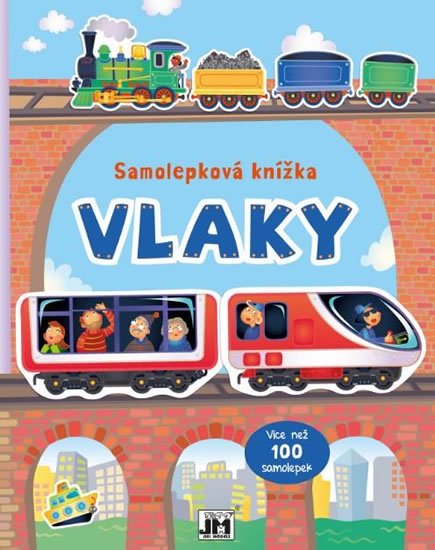 neuveden: Vlaky - Samolepková knížka neuveden: Vlaky - Samolepková knížka