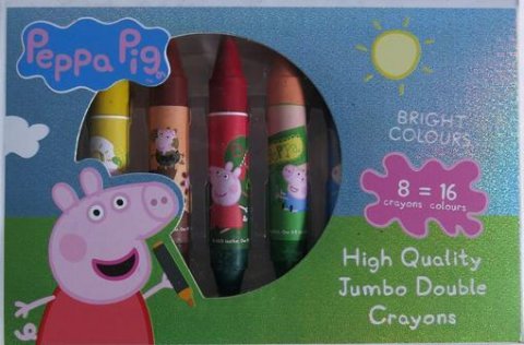 neuveden: Peppa - Oboustranné voskovky neuveden: Peppa - Oboustranné voskovky