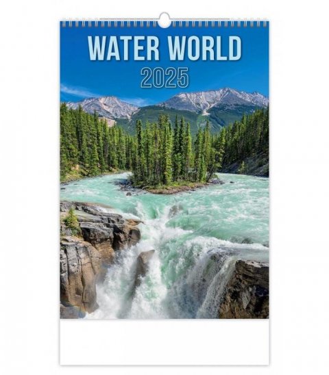 neuveden: Kalendář nástěnný 2025 - Water World