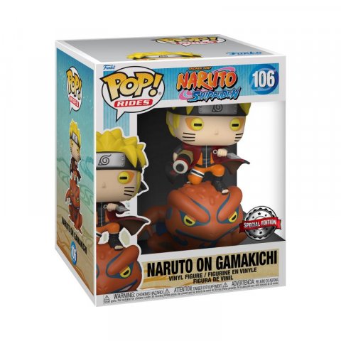 neuveden: Funko POP Rides: Naruto - Sage Mode Naruto & Gamakichi (exclusive special e