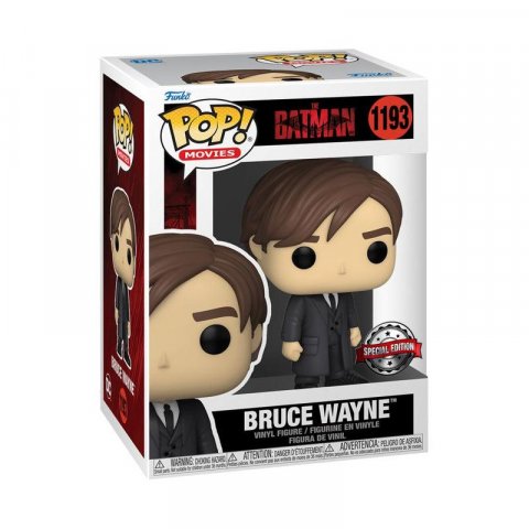 neuveden: Funko POP Movies: The Batman - Bruce Wayne (exclusive special edition)