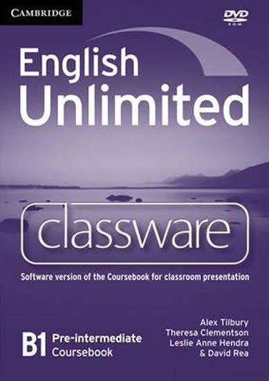 Tilbury Alex: English Unlimited Pre-intermediate Classware DVD-ROM