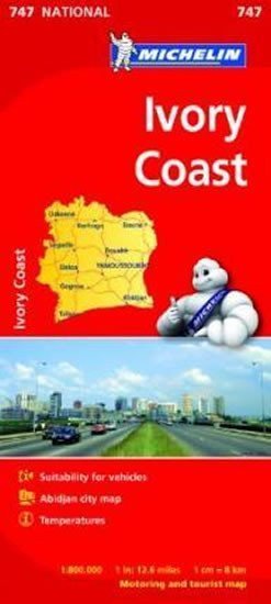 neuveden: Ivory Coast - mapa 747