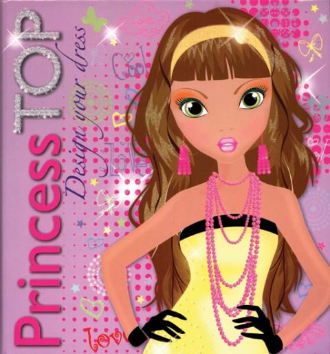 neuveden: Princess TOP Design your dress 2 (fialová) neuveden: Princess TOP Design your dress 2 (fialová)