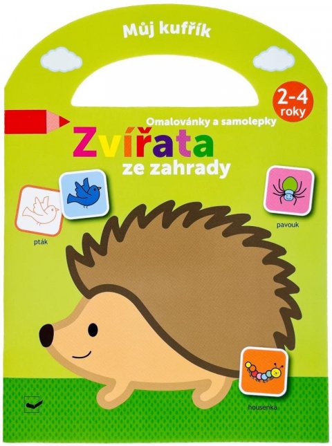 neuveden: Můj kufřík Omalovánky a samolepky Zvířata ze zahrady