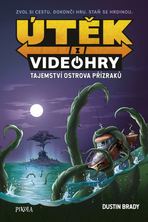 Brady Dustin: Útěk z videohry: Tajemství ostrova Přízraků