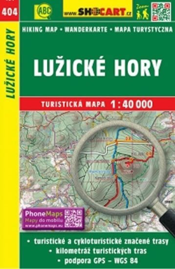 neuveden: SC 404 Lužické hory 1:40 000