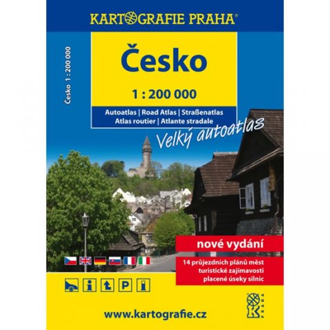 neuveden: Česko - velký autoatlas 1:200 000