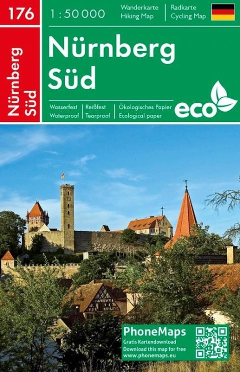 neuveden: PMG 176 Nürnberg 1:50 000