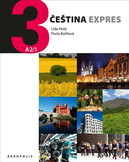 Holá Lída: Čeština Expres 3 (A2/1) anglická + CD
