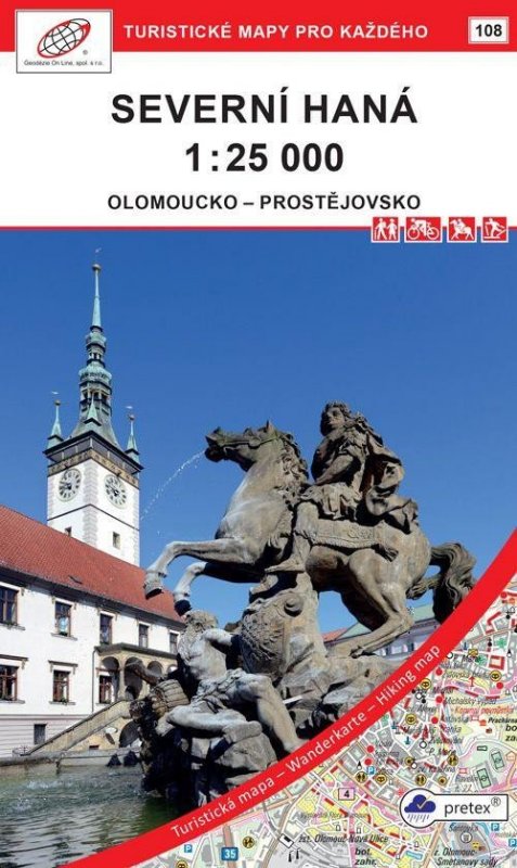 neuveden: Severní Haná 1 : 25 000 / 108 Turistické mapy pro každého neuveden: Severní Haná 1 : 25 000 / 108 Turistické mapy pro každého