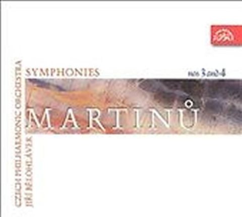 Martinů Bohuslav: CD Symfonie č. 3, 4