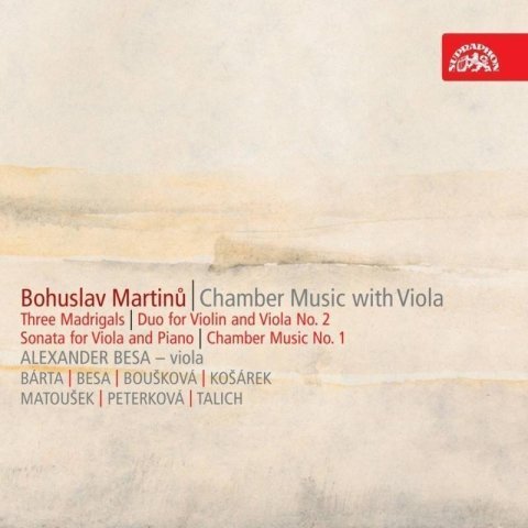 Martinů Bohuslav: CD Martinu : tri madrigaly, duo c. 1 a 2, s