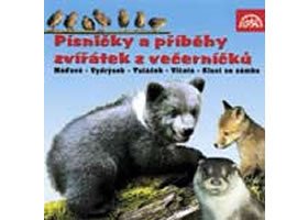 Různí interpreti: Písničky a příběhy zvířátek z večerníčků - CD