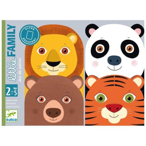 neuveden: DJECO Karetní hra pro nejmenší Malé rodinky