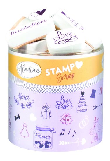 neuveden: Razítka Stampo Scrap - svatební