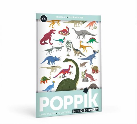 neuveden: Poppik Samolepky - Dinosauři