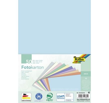 neuveden: Folia Fotokarton A4 - pastelový 50 ks neuveden: Folia Fotokarton A4 - pastelový 50 ks