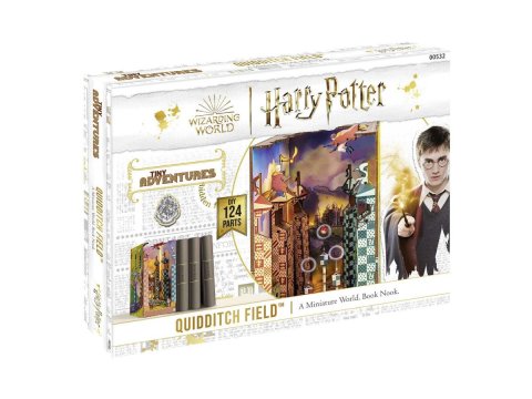neuveden: Harry Potter 3D skládačka Book Nook - Famfrpálové hřiště