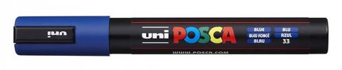 neuveden: POSCA akrylový popisovač - modrý 2,5 mm