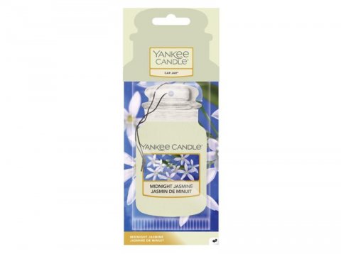 neuveden: YANKEE CANDLE Midnight Jasmine vůně do auta visačka papírová